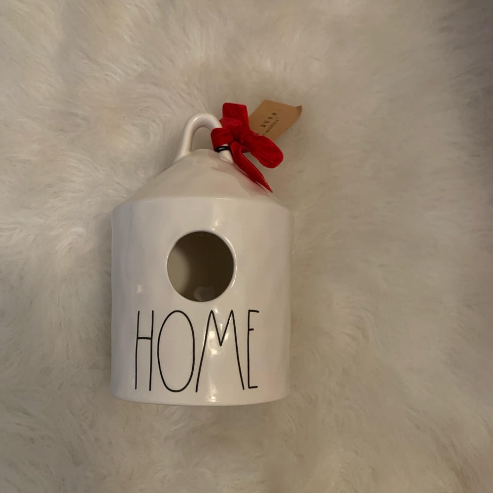 Rae Dunn birdhouse